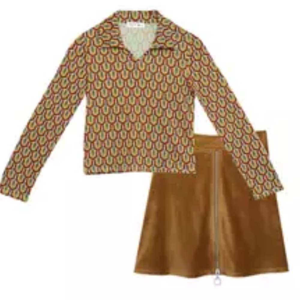NWT Beautees
Girls 7-16 2-Piece Skirt Set
